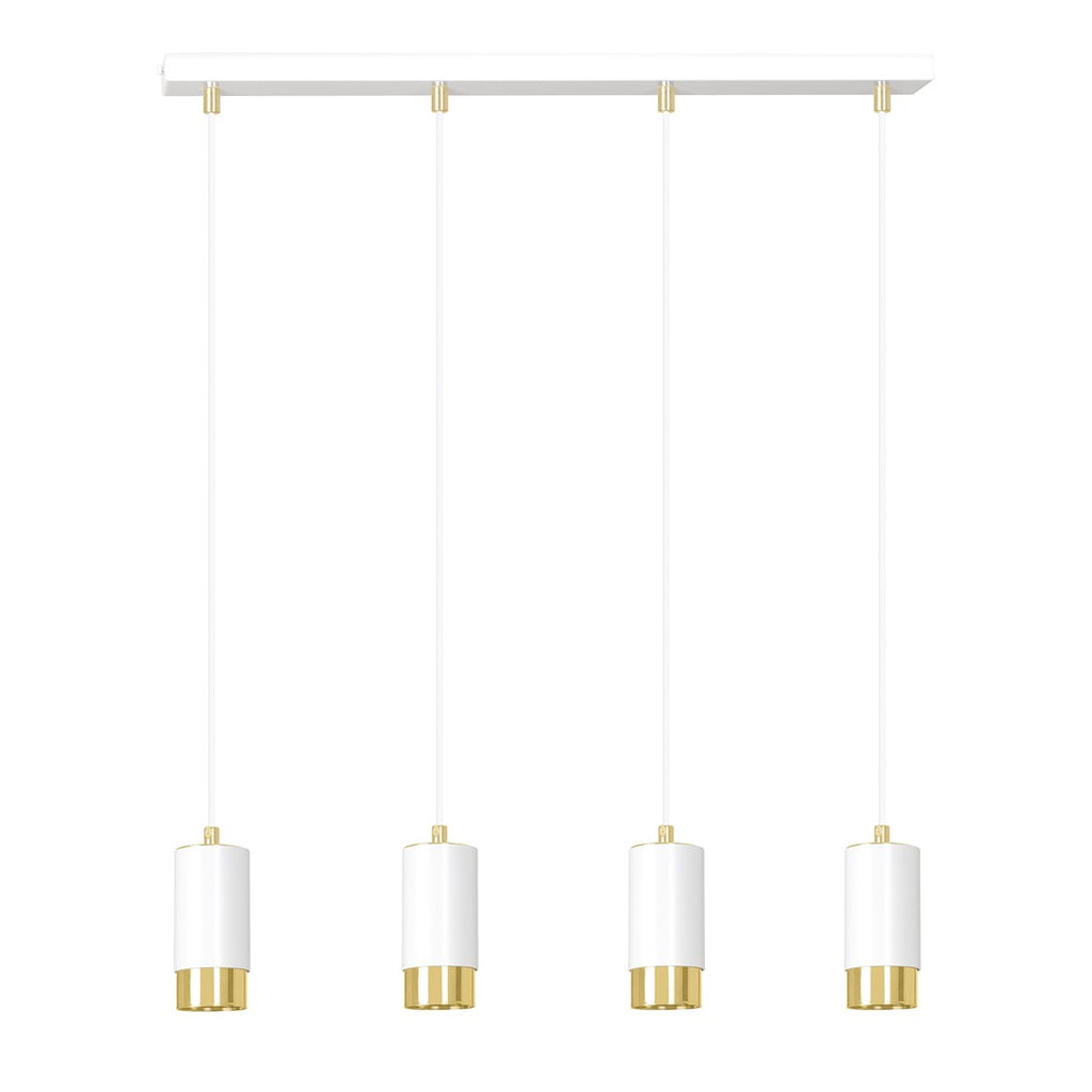 FUMIKO 4 WH/GOLD