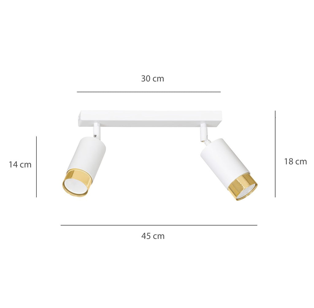 HIRO 2 WH/GOLD