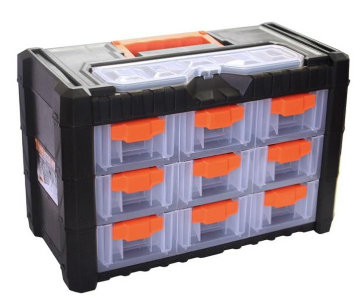 Skrzynka Organizer 10" 9 szuflad