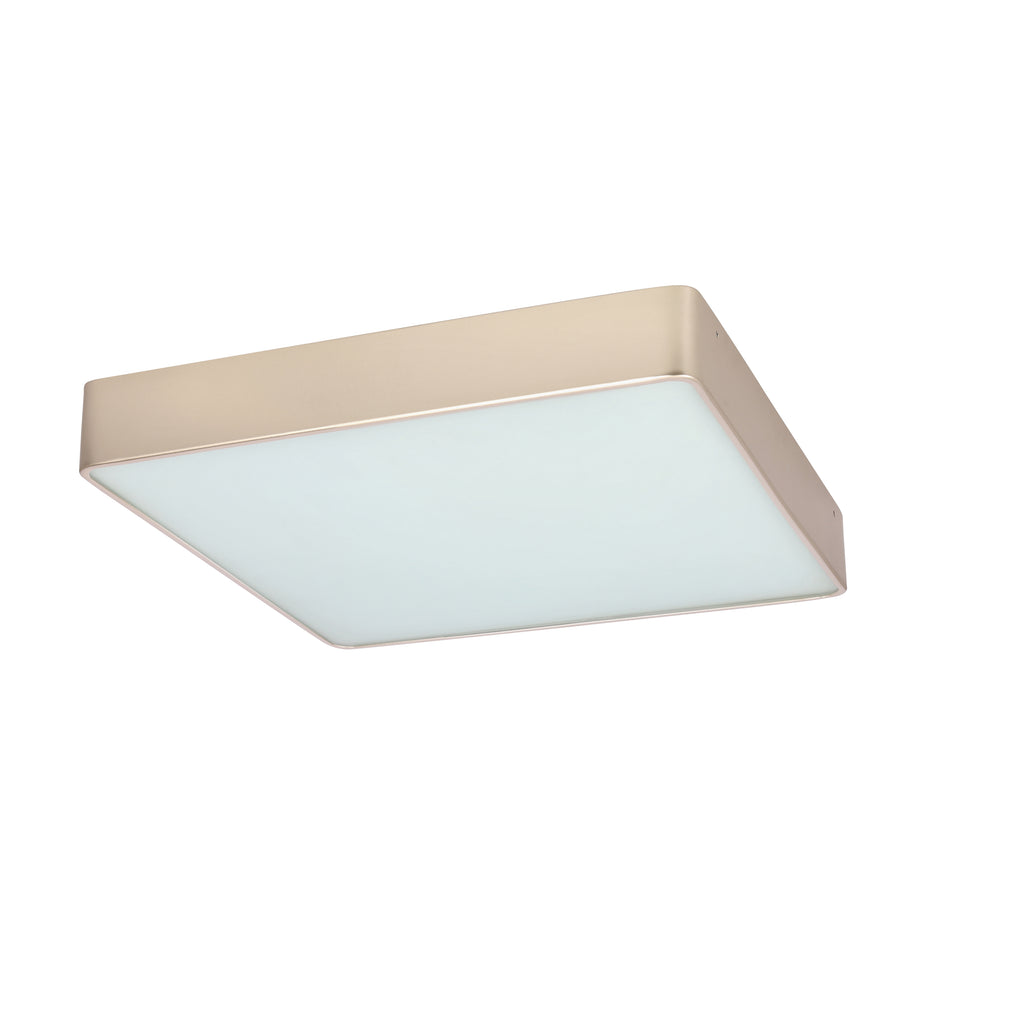 Quattro lampa sufitowa plafon kwadrat per³owy 35x35 18W LED 4000K klosz bia³y