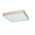 Quattro lampa sufitowa plafon kwadrat per³owy 35x35 18W LED 4000K klosz bia³y