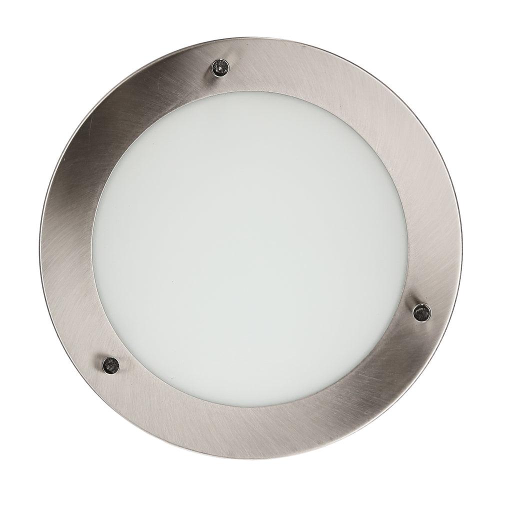 AQUILA lampa sufitowa plafon 18 1x40W G9 satyna nikiel IP44 (bż)
