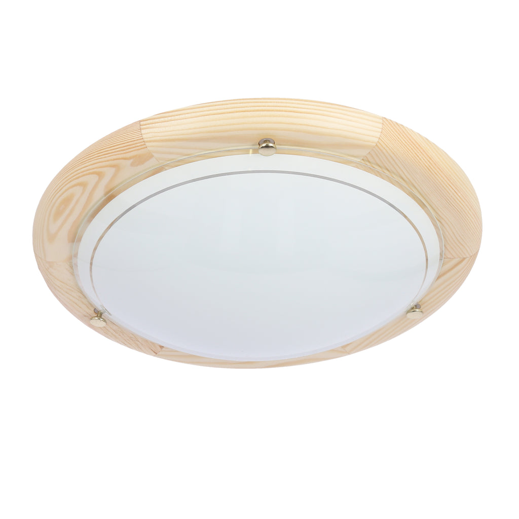 1030 lampa sufitowa plafon30 drewno standard 1x60W E27 sosna
