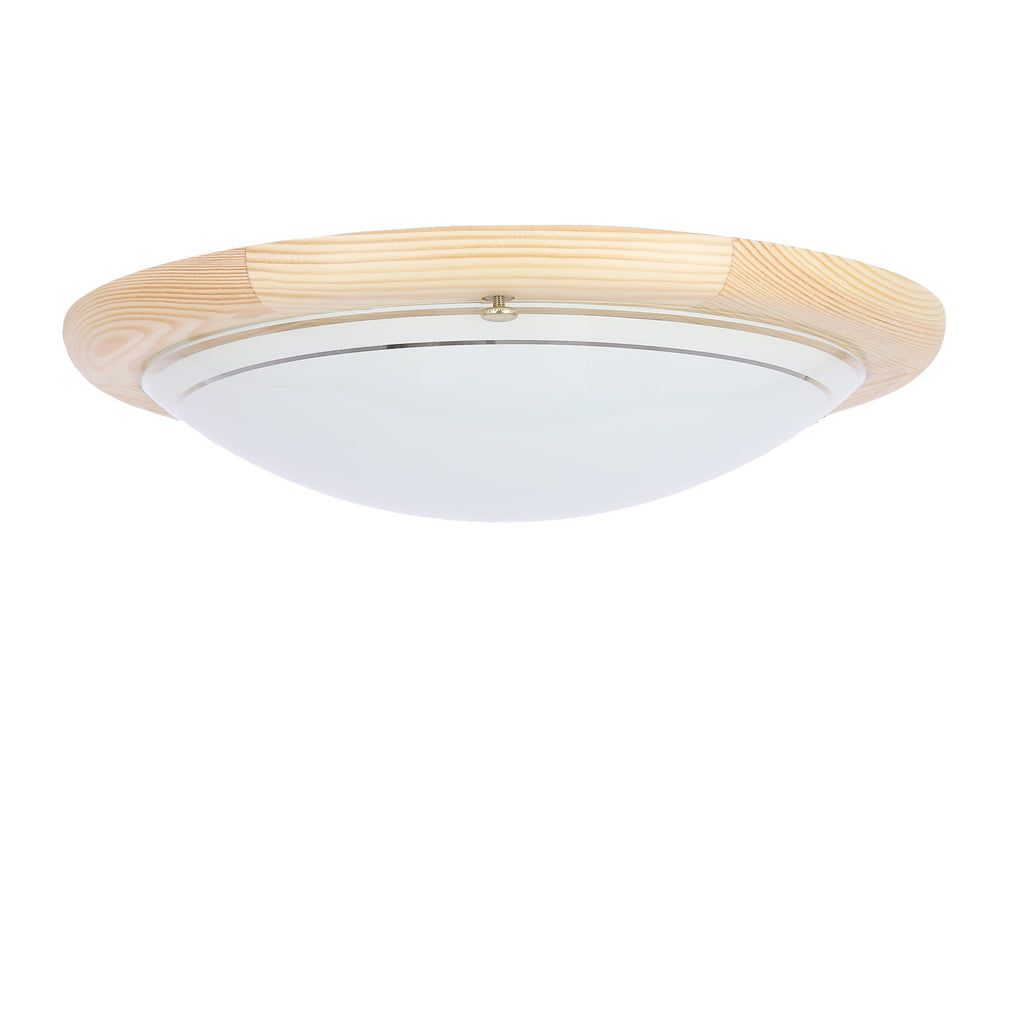 1030 lampa sufitowa plafon30 drewno standard 1x60W E27 sosna