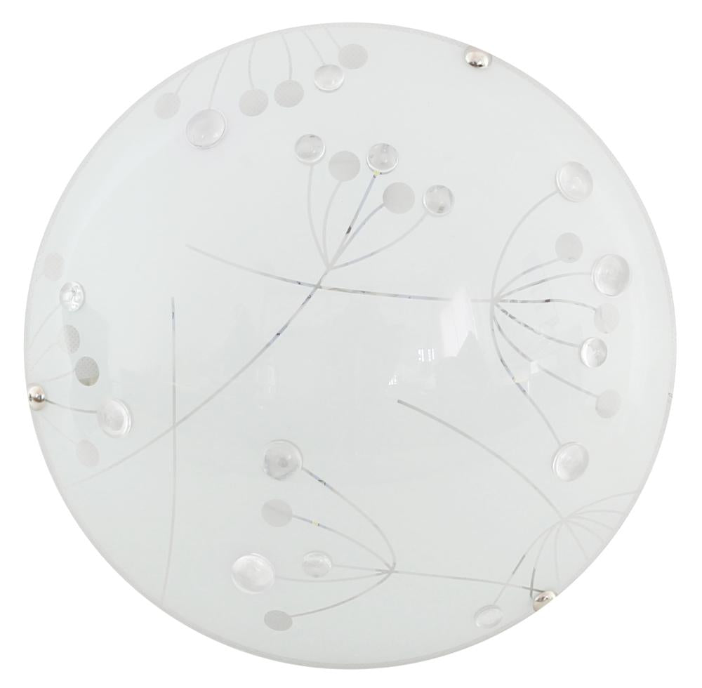 FLORAL lampa sufitowa plafon 30 1x10W LED 6500k transparentny