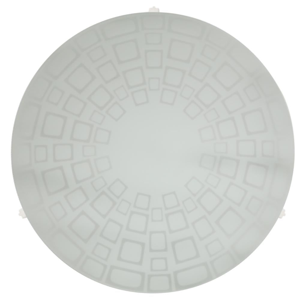 INGRID lampa sufitowa plafon 30 uchwyt biały 1x60W E27