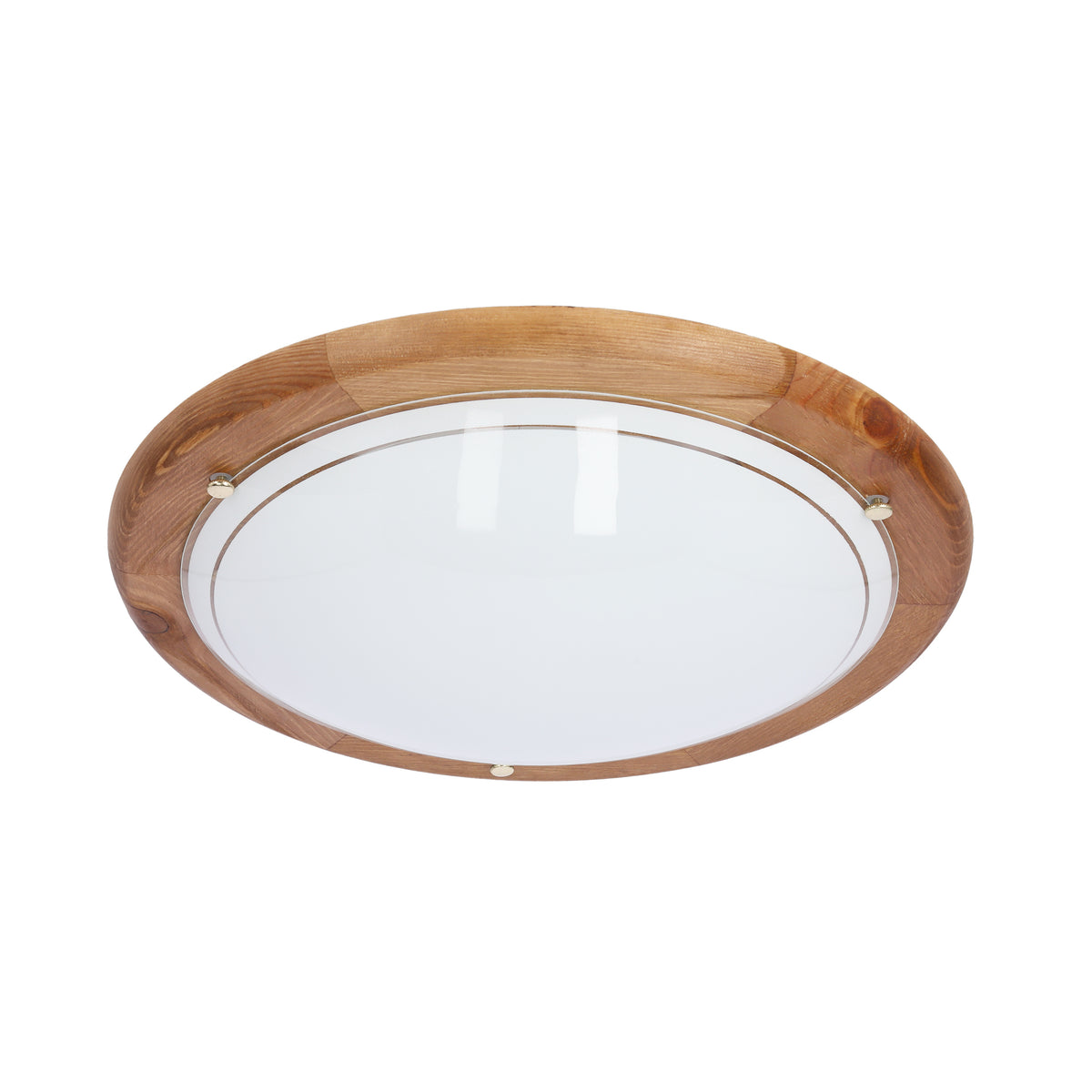 1030 lampa sufitowa plafon40 drewno standard 2x60W E27 dąb