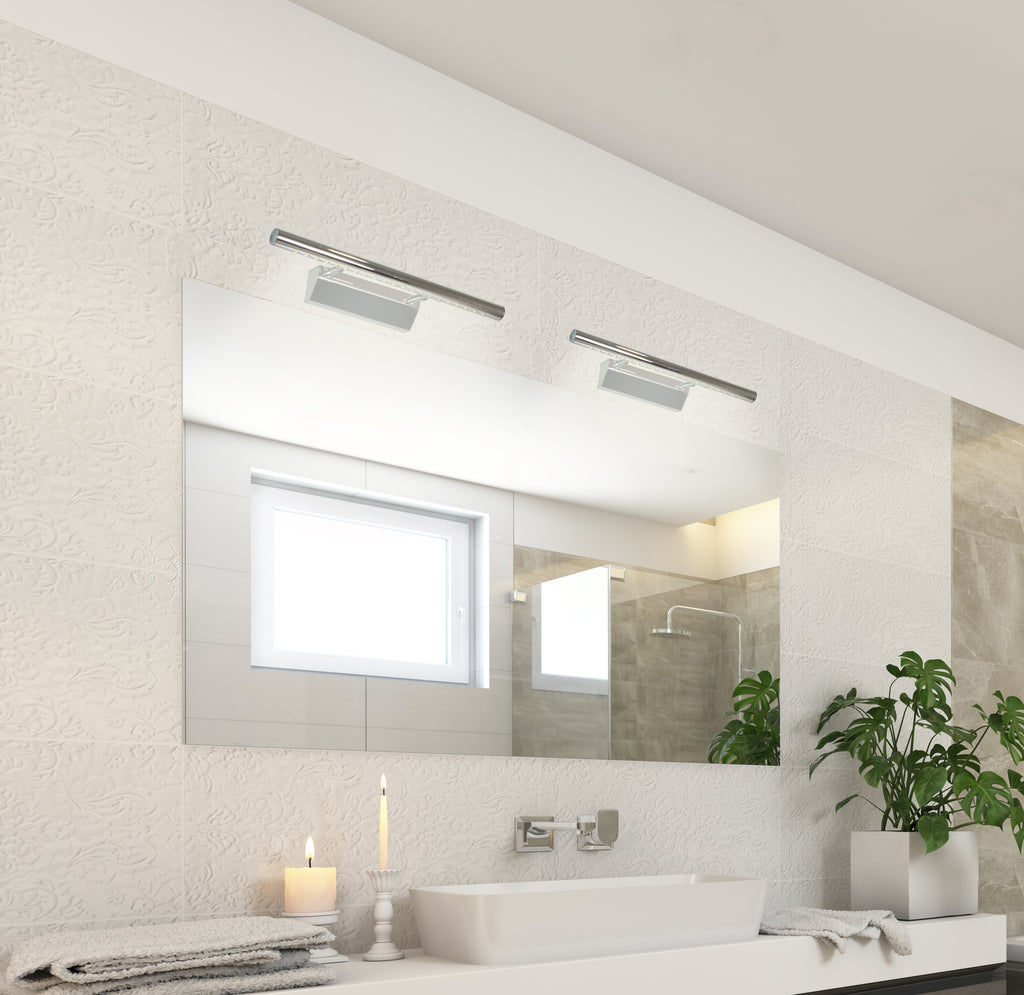 FORTE LED 2 lampa kinkiet 5W LED rurka okrągła chrom
