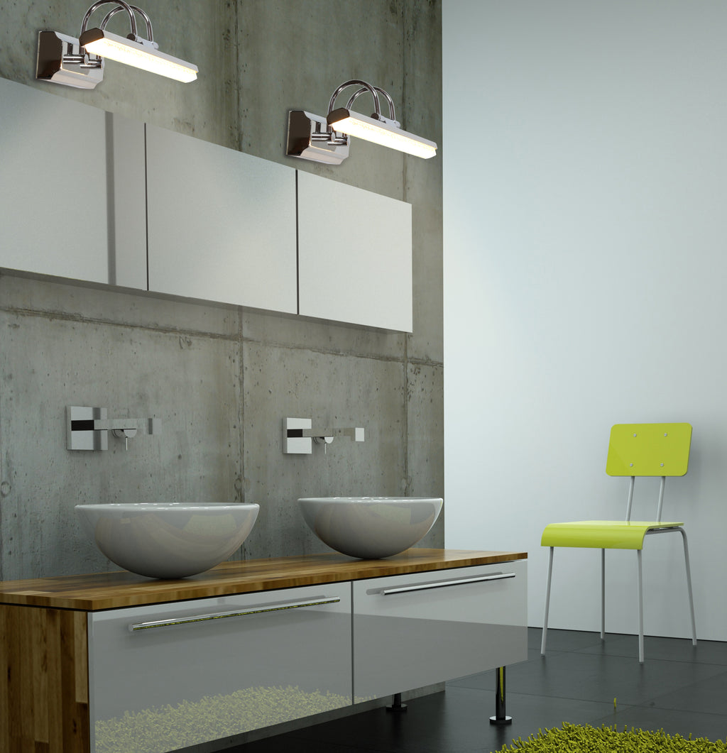 GIZEL lampa kinkiet LED chrom