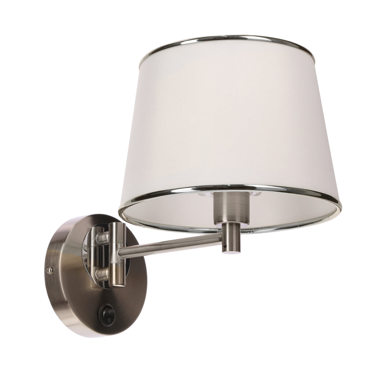 IBIS lampa kinkiet 1x40W E14 satyna