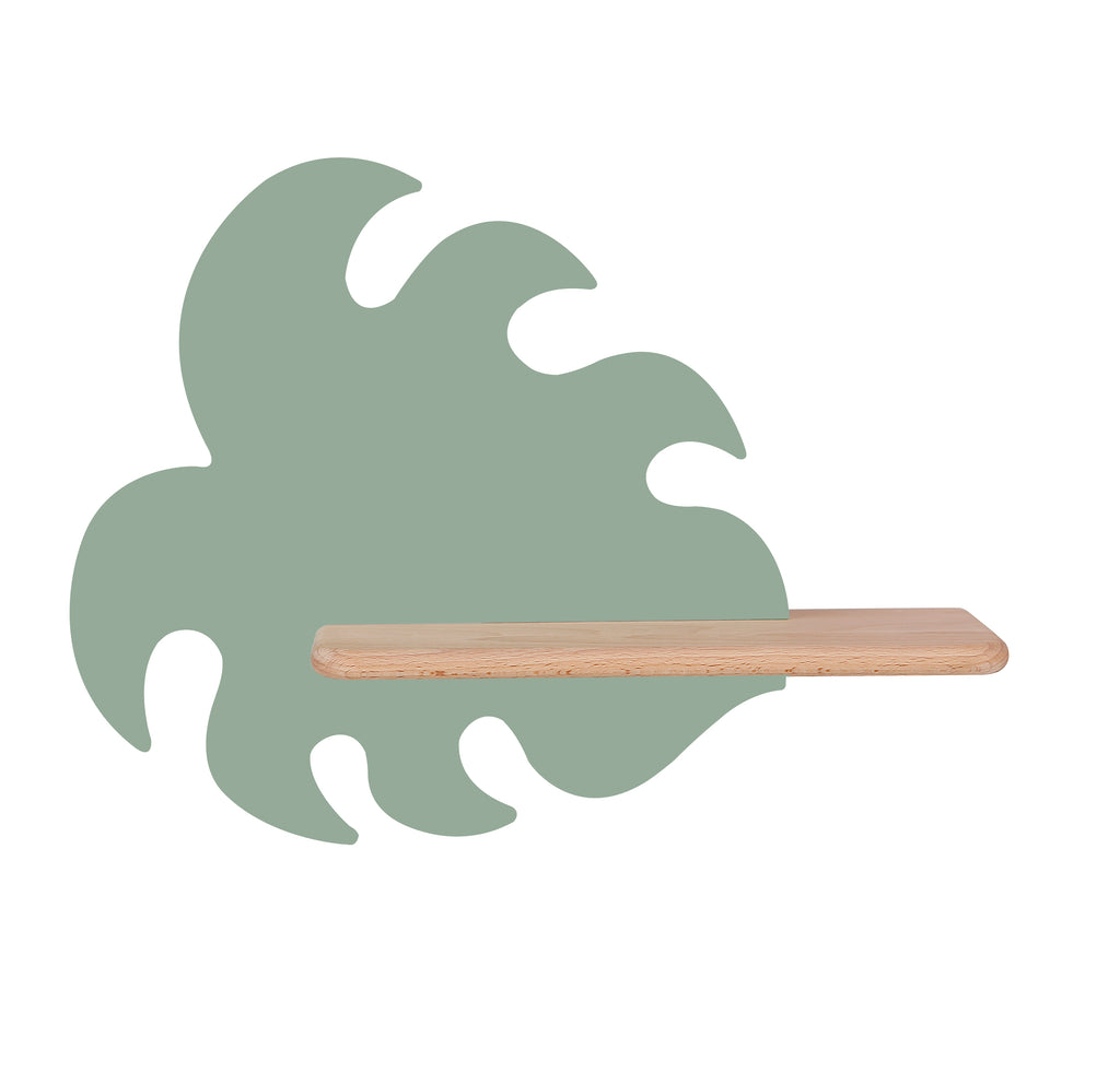 Monstera lampa kinkiet LED 4000k iq kids zielony