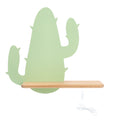 CACTUS 2 lampa kinkiet 4 LED 4000k iq kids z przew zielony