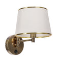 IBIS lampa kinkiet 1x40W E14 patyna
