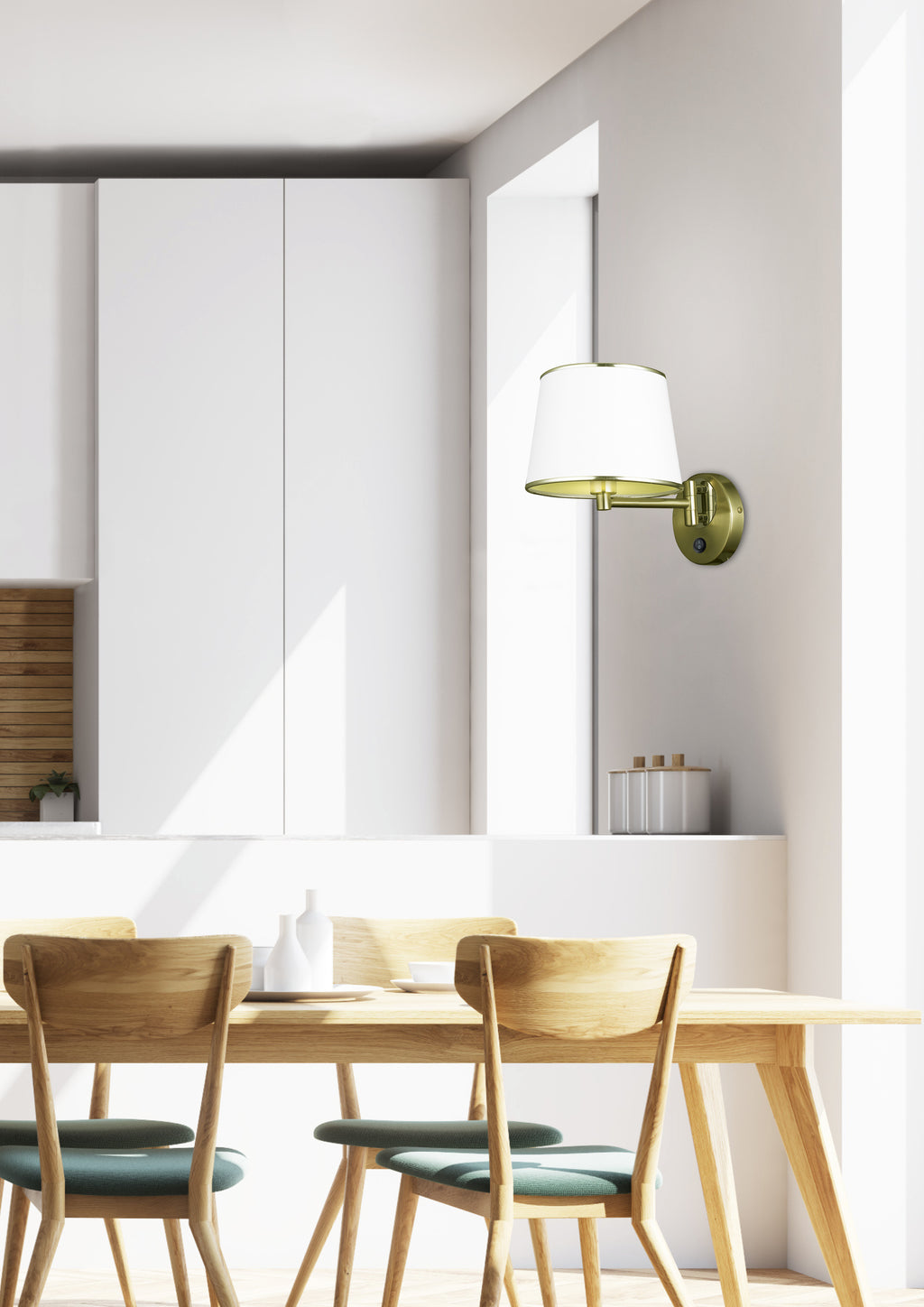 IBIS lampa kinkiet 1x40W E14 patyna