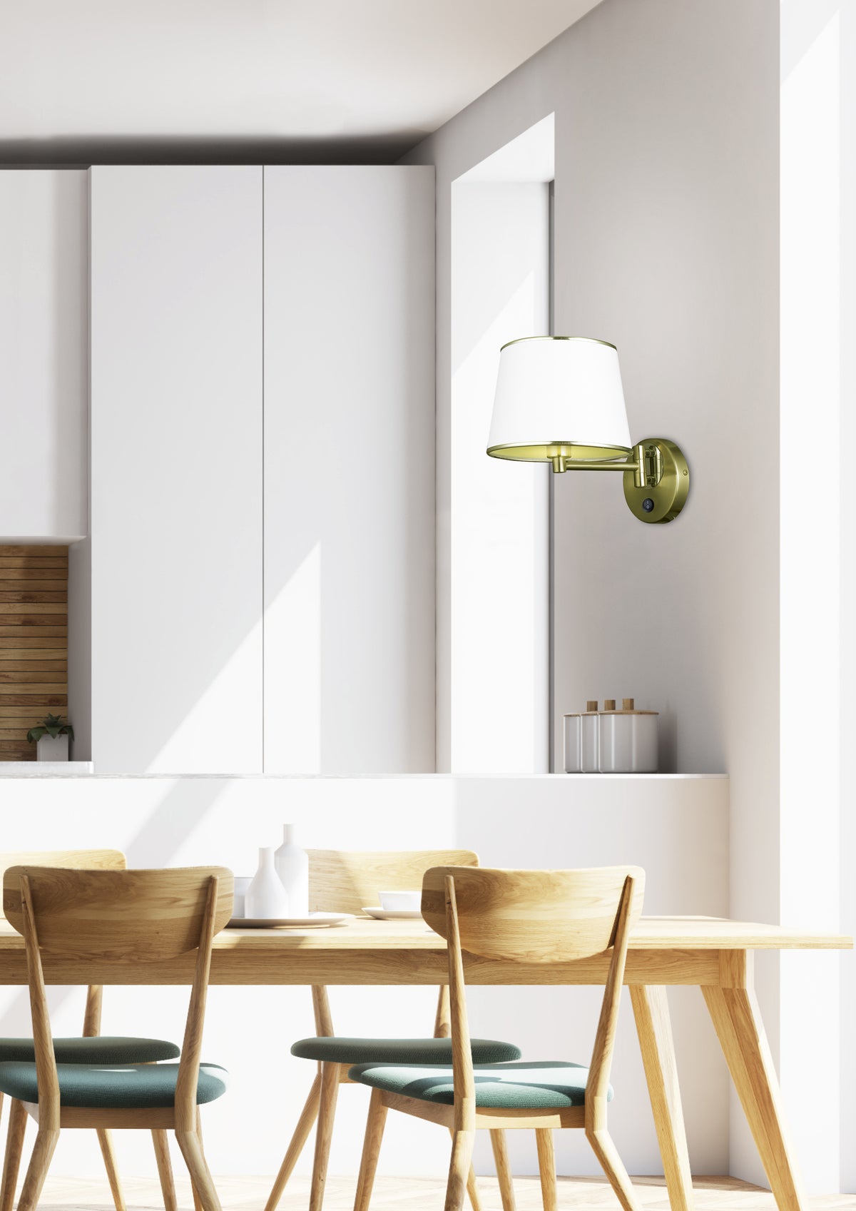 IBIS lampa kinkiet 1x40W E14 patyna
