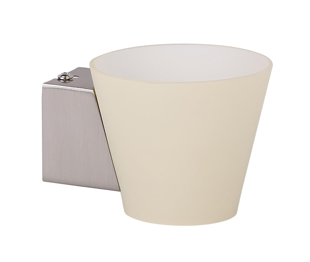 lampa simonet kinkiet pojedyńczy G9 40W stożek biały