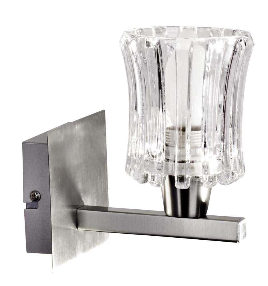 lampa ibiza kinkiet 1x40W E14 satyna