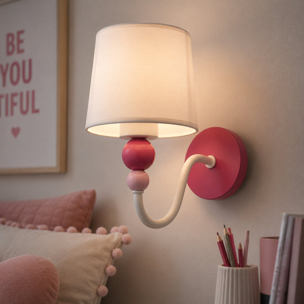 BEBE lampa kinkiet 1x60 E27 biały