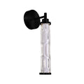 CORTE lampa kinkiet czarny matowy 10W LED 3000K klosz bezbarwny