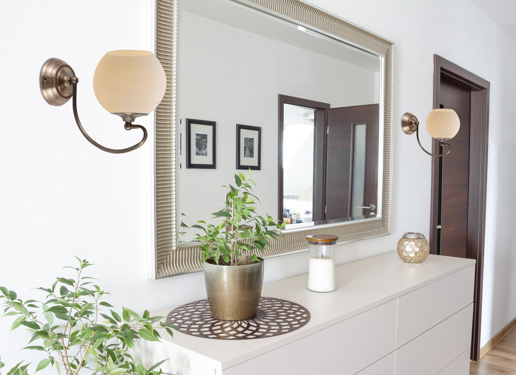 ORBIT lampa kinkiet 1x60W E27 patynowa miedź