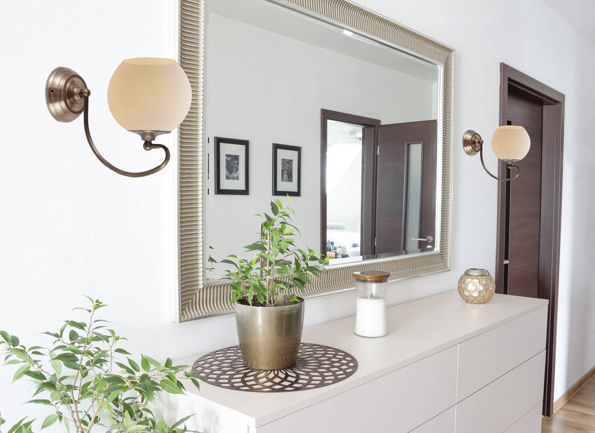 ORBIT lampa kinkiet 1x60W E27 patynowa miedź