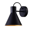 MORE lampa kinkiet 1x40W E27 czarny matowy