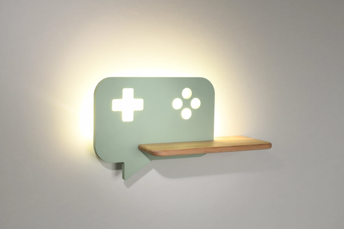 lampa console kinkiet ścienny 5W LED iq kids miętowy