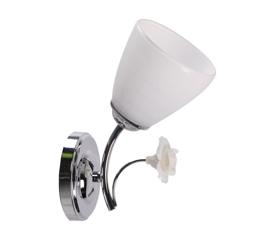 ARIAM lampa kinkiet 1x40W E27 biały