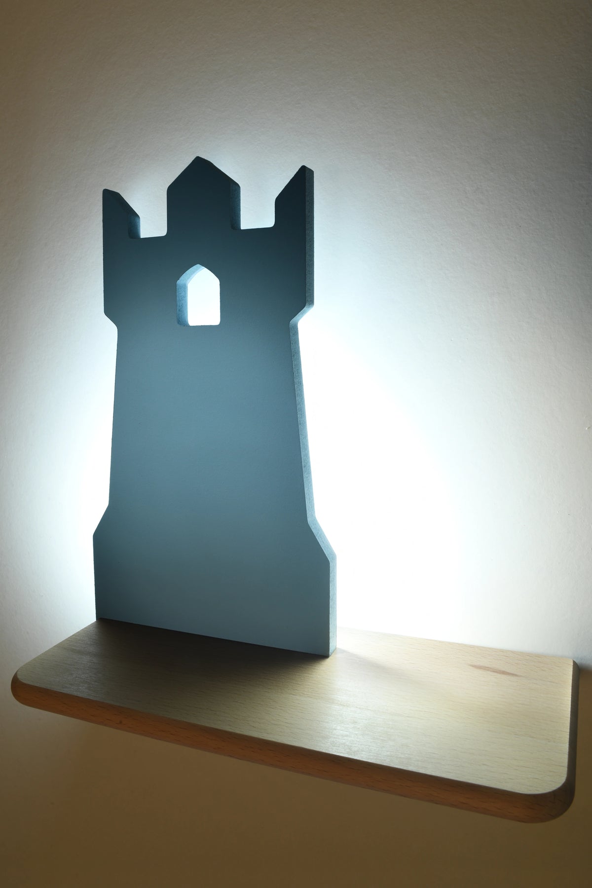 Tower lampa kinkiet 4W LED 4000k iq kids niebieski