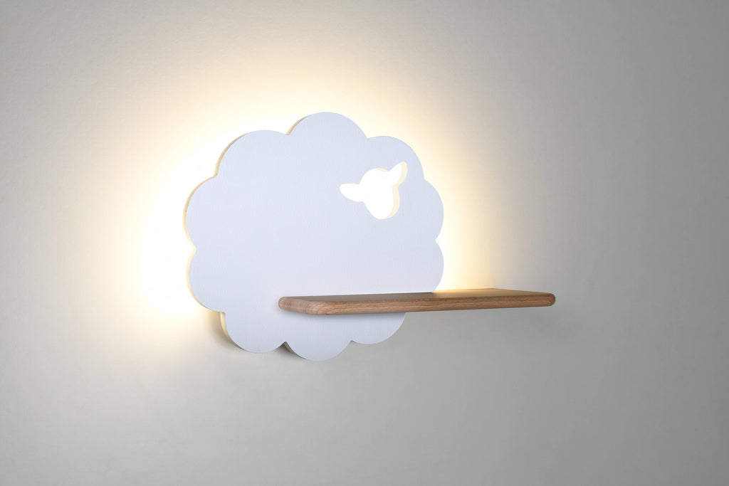 Sheep lampa kinkiet 5W LED 4000k iq kids biały