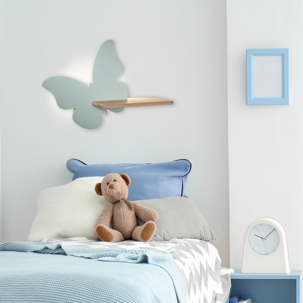 Butterfly lampa kinkiet 5W LED 4000k iq kids miętowy