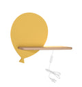 BALOON lampa kinkiet 4W LED 4000k iq kids z przewodem z wł. i wtyczką złoty