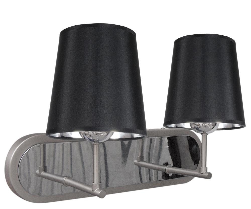 MILONGA lampa kinkiet 2x60W E27 satyna