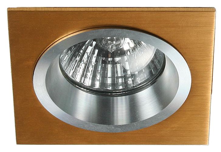 oprawa stropowa sa-03 sng/al mr16 sat złoto aluminium