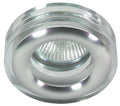 oprawa stropowa dekoracyjna okrągła sk-81 ch/tr mr16 1x50W chrom transparent