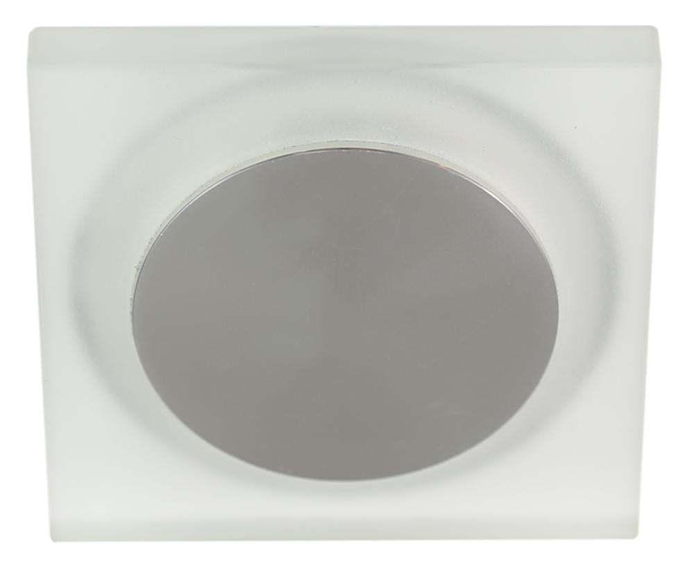 oprawa stropowa stała kwadratowa ss-29 al/fr 1W LED 230v szkło mrożone