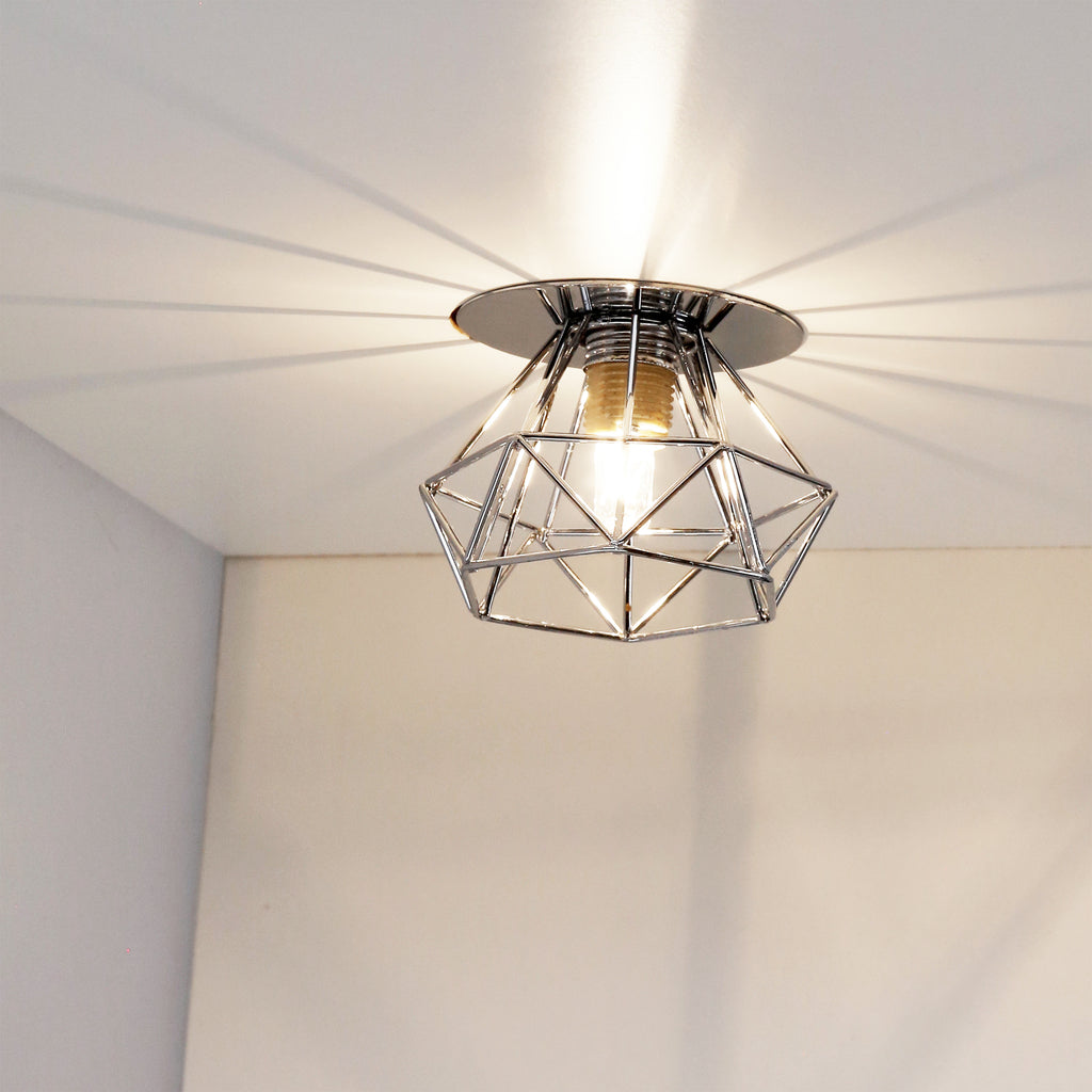 oprawa stropowa dekoracyjna sk-85 ch G9 40W 230v chromowy