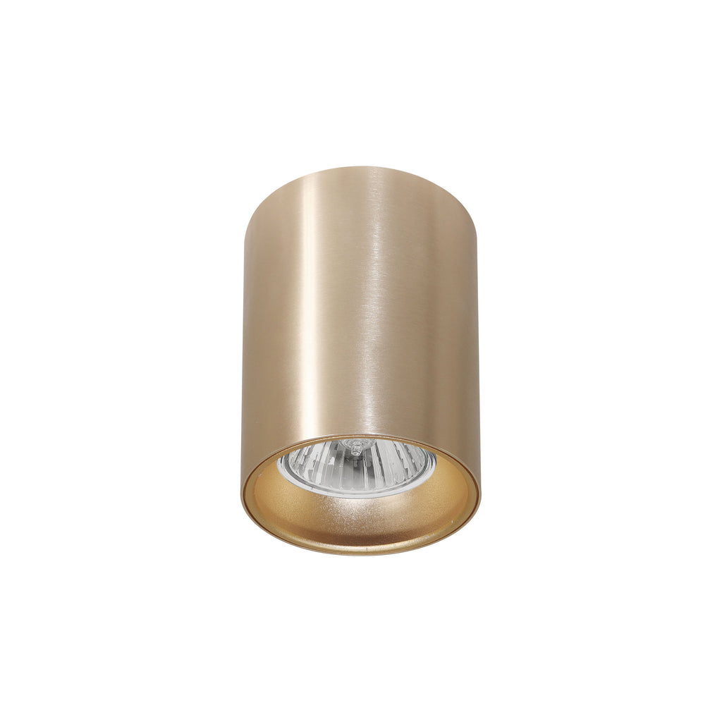 Tuba lampa sufitowa złoty szczotkowany 1x15W GU10 7/10