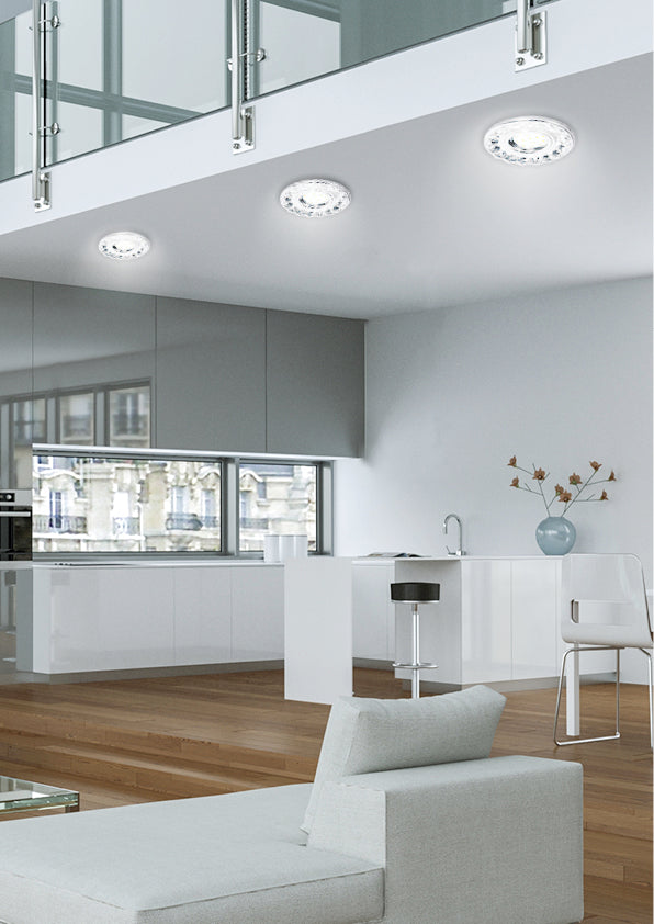 oprawa stropowe sk-94 gu-10 35W chrom bezbarwne