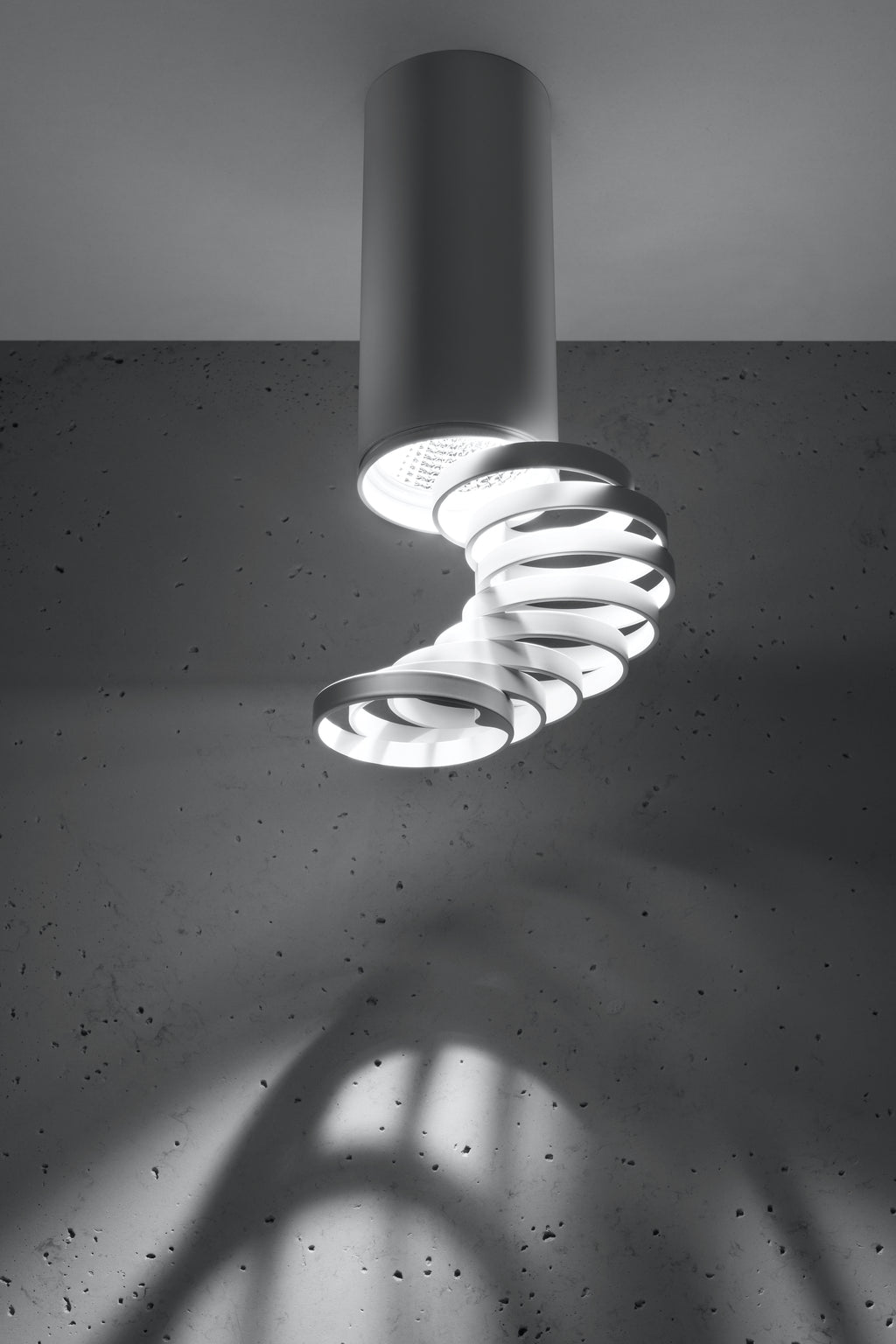 lampa sufitowa tuba 1x50W GU10 6/20 biały