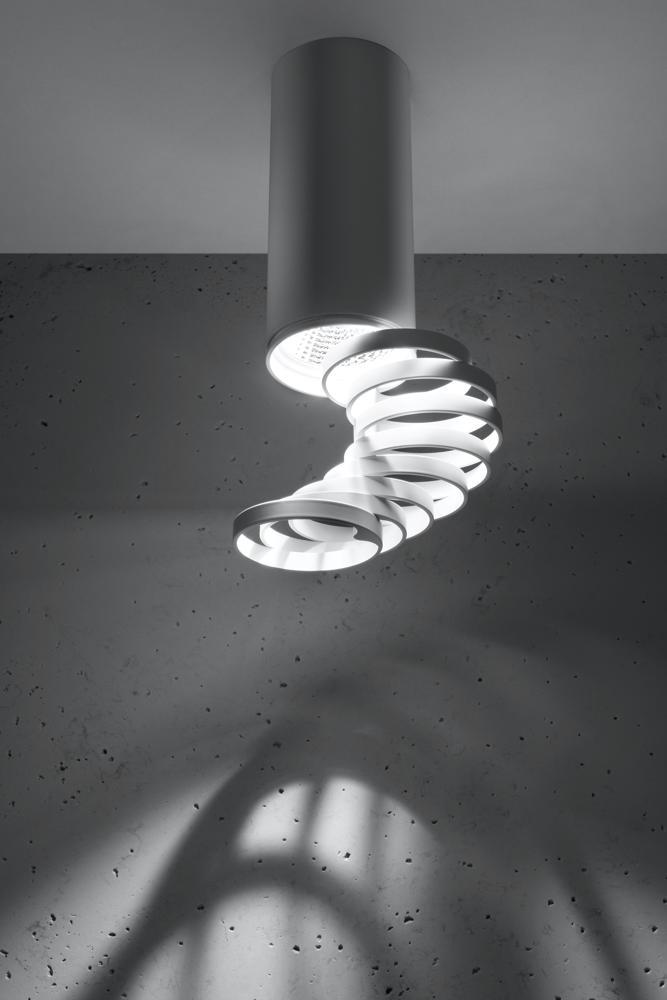 lampa sufitowa tuba 1x50W GU10 6/20 biały