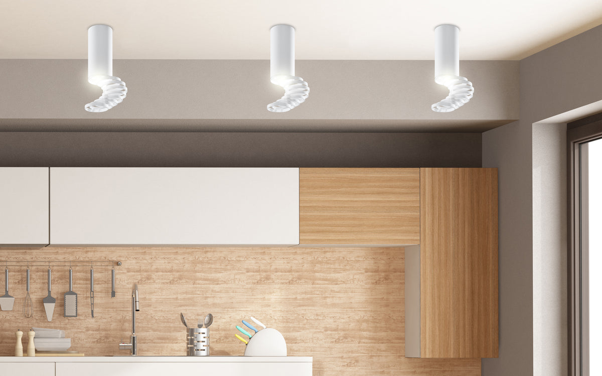 lampa sufitowa tuba 1x50W GU10 6/20 biały