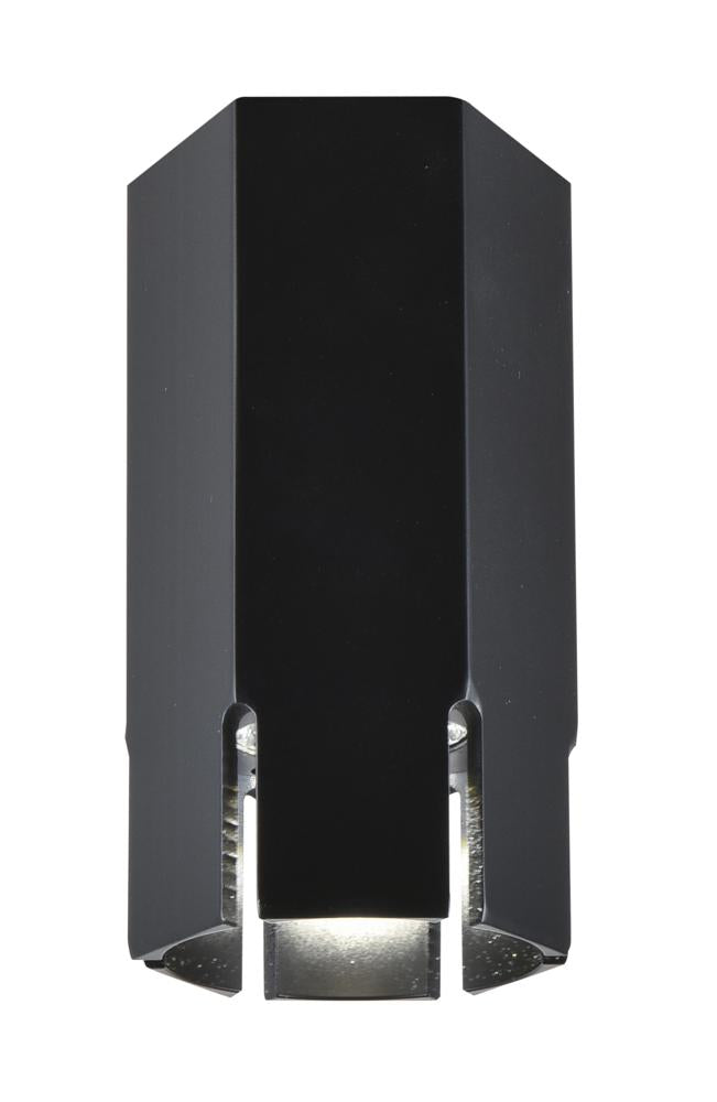 lampa sufitowa tuba 1x25W GU10 6,3/12 czarny