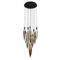 NORDIC lampa wisząca 11x5W G9 klosz mix