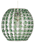 RICA lampa wisząca 28 1x40W E27 zielony + linka 85-10523