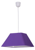 ROBIN lampa wisząca 35 1x60W E27 fioletowy promo (abażur 77-01818+linka 85-89369)