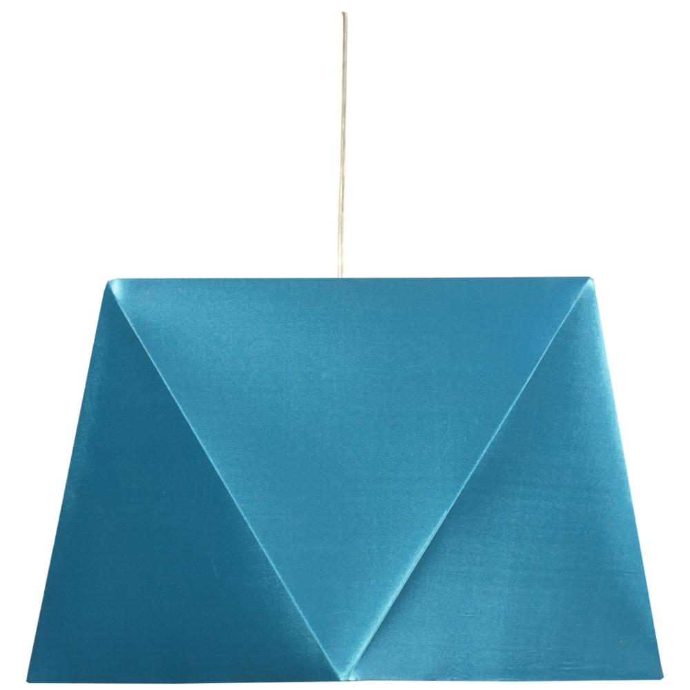 HEXAGEN lampa wisząca 42 1x60W E27 turkus (abażur 77-01696+linka 85-10608)