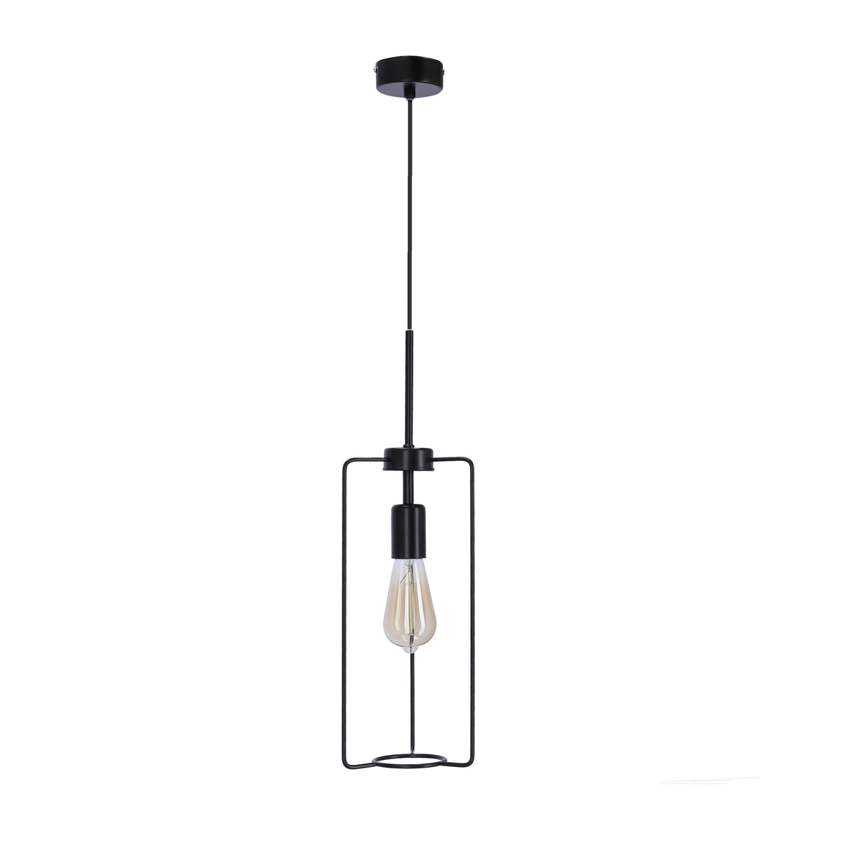 CORD lampa wisząca czarny 1x40W E27