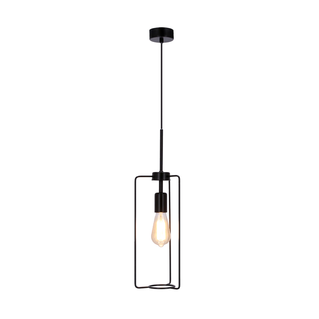CORD lampa wisząca czarny 1x40W E27