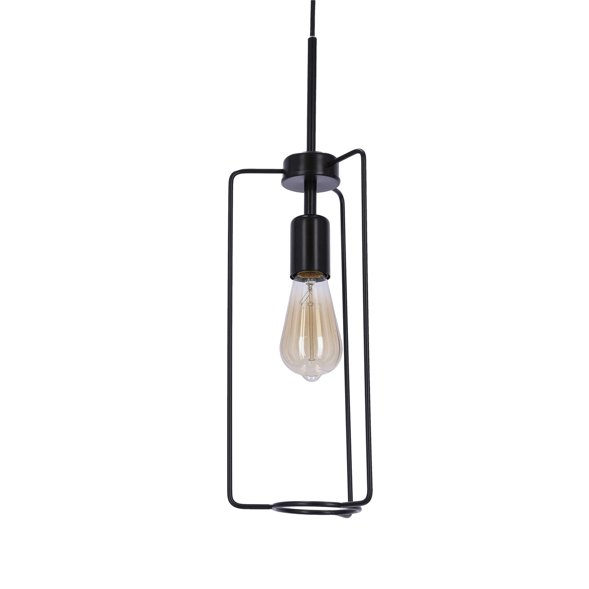 CORD lampa wisząca czarny 1x40W E27